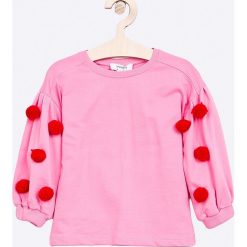 Trendyol - Bluza dziecięca 98-128 cm. Szare bluzy dziewczęce Trendyol, bez wzorów, z bawełny, bez rękawów, bez kaptura. W wyprzedaży za 19,90 zł.