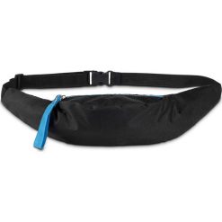 Torebka na pasku bonprix czarno-niebieski. Niebieskie torebki klasyczne damskie bonprix, w paski, bez dodatków. Za 54,99 zł.