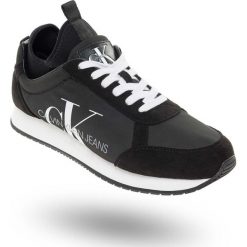SNEAKERSY JEMMY Calvin Klein Jeans. Czarne sneakersy męskie Calvin Klein Jeans, na sznurówki. Za 437,40 zł.