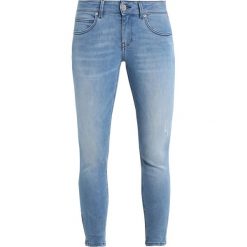 Freeman T. Porter EVELY Jeansy Slim Fit naqua. Niebieskie rurki damskie Freeman T. Porter, z elastanu. W wyprzedaży za 390,15 zł.