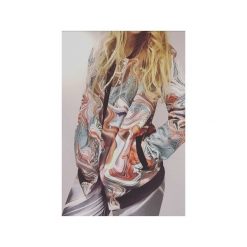 BLUZA - BOMBER -youth power !DUŻA S. Szare bluzy damskie Laboratoryart, s, bez wzorów, bez rękawów, bez kaptura. Za 360,00 zł.