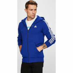 Adidas Performance - Bluza. Szare bejsbolówki męskie adidas Performance, m, z bawełny, z kapturem. W wyprzedaży za 219,90 zł.