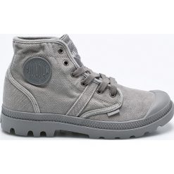 Palladium - Trampki. Szare trampki męskie marki Palladium, bez wzorów, z gumy, na sznurówki. W wyprzedaży za 269,90 zł.