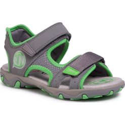 Sandały SUPERFIT - 6-09468-20 D Grau/Grun. Szare sandały chłopięce Superfit, ze skóry ekologicznej, bez zapięcia. Za 229,00 zł.
