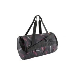 Torba fitness 20 l z nadrukiem. Różowe plecaki męskie DOMYOS, z nadrukiem, z poliesteru, sportowe. Za 39,99 zł.