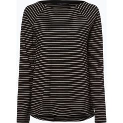 T-shirty damskie: Marc O’Polo – Damska koszulka z długim rękawem, czarny