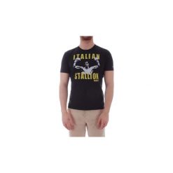 T-shirty z krótkim rękawem Mc2 Saint Barth SKYLAR. Czarne t-shirty męskie Mc2 Saint Barth, s, bez wzorów, bez kołnierzyka, krótkie. Za 225,64 zł.