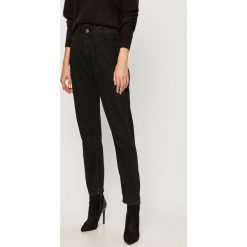 Noisy May - Jeansy. Czarne jeansy damskie Noisy May, z podwyższonym stanem. Za 189,90 zł.
