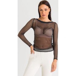 T-SHIRT ALBICOCCO pinko. Czarne t-shirty damskie Pinko, s, bez wzorów, z materiału, bez kołnierzyka. Za 409,00 zł.