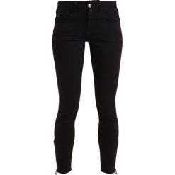 GStar LYNN MID ANKLE ZIP SKINNY Jeans Skinny Fit black. Czarne rurki damskie G-Star, z elastanu. W wyprzedaży za 351,75 zł.