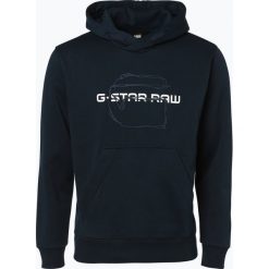 Bejsbolówki męskie: G-Star - Męska bluza nierozpinana, niebieski