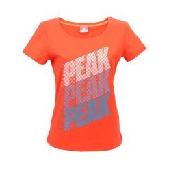 T-shirty damskie: PEAK T-shirt damski F652348 czerwony r. L (63626)