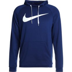 Nike Performance DRY SWOOSH HOODIE Bluza z kapturem blue void/white. Niebieskie bluzy męskie Nike Performance, xl, z poliesteru, z kapturem. Za 379,00 zł.