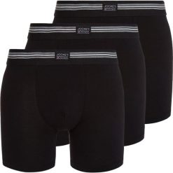 Jockey COTTON STRETCH LONG LEG TRUNK 3 PACK Panty black. Czarne bokserki męskie marki Jockey, z bawełny. Za 159,00 zł.