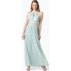 Marie Lund - Damska sukienka wieczorowa, zielony. Zielone sukienki damskie Marie Lund, bez wzorów, z koronki, eleganckie, bez kołnierzyka, bez rękawów. Za 649,95 zł.