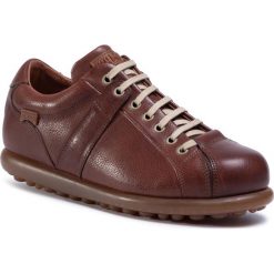 Półbuty CAMPER - Pelotas Ariel 17408-124 Brown. Pomarańczowe półbuty męskie Camper, na co dzień, bez wzorów, ze skóry, bez zapięcia. Za 799,00 zł.
