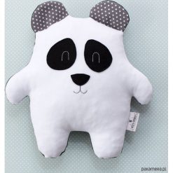 Maskotka PANDA. Szare przytulanki i maskotki Pakamera, z bawełny. Za 69,00 zł.