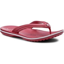 Japonki CROCS - Crocband Flip 11033 Pepper/White. Czerwone klapki damskie Crocs, bez wzorów, z tworzywa sztucznego, bez obcasa. Za 119,00 zł.
