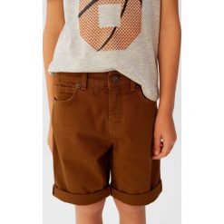 Mango Kids - Szorty Chok 110-164 cm. Spodenki chłopięce z elastanu, casualowe. W wyprzedaży za 59,90 zł.