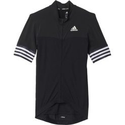 Odzież rowerowa męska: Adidas Koszulka rowerowa męska Adistar SS Jersey M czarny r. S (S05513)