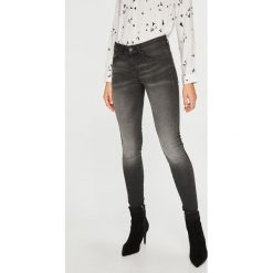Medicine - Jeansy Secret Garden. Czarne jeansy damskie skinny marki MEDICINE, m, z elastanu. W wyprzedaży za 59,90 zł.