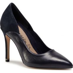 Szpilki TAMARIS - 1-22437-25 Navy 805. Niebieskie półbuty damskie Tamaris, bez wzorów, ze skóry ekologicznej, eleganckie, bez obcasa, na obcasie, bez zapięcia. Za 259,00 zł.