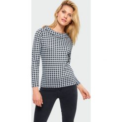 Sweter w kratę. Swetry damskie Greenpoint, bez wzorów, z elastanu, bez rękawów, bez kaptura. Za 79,99 zł.
