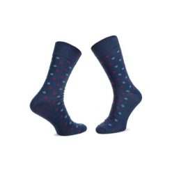 LASOCKI 082 VB002 41-43. Niebieskie skarpetki męskie Lasocki, z bawełny. Za 9,99 zł.