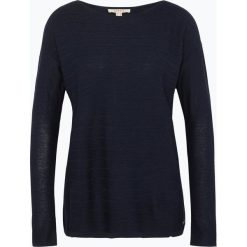 Esprit Casual - Sweter damski, niebieski. Niebieskie swetry damskie marki Esprit Casual, xs, bez wzorów, z dzianiny, eleganckie, bez rękawów, bez kaptura. Za 129,95 zł.