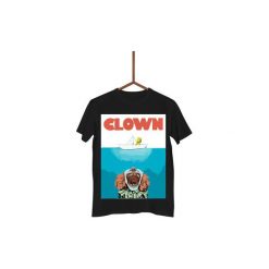 Koszulka CLOWN Męska. Czarne koszulki męskie Failfake, xxl, bez wzorów, bez kołnierzyka, bez rękawów. Za 130,00 zł.