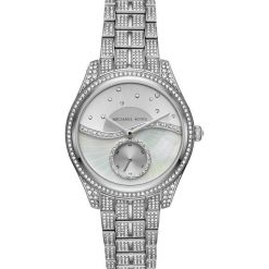 Zegarek MICHAEL KORS - Lauryn MK3755 Silver/Silver. Szare zegarki damskie marki Michael Kors. W wyprzedaży za 1369,00 zł.