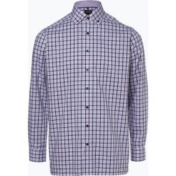 OLYMP Luxor modern Fit - Koszula męska, lila. Niebieskie koszule męskie na spinki OLYMP Luxor modern Fit, m, w kratkę, button down. Za 249,95 zł.