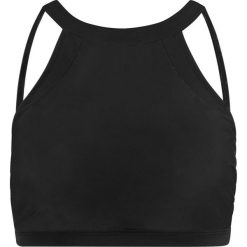 Stroje kąpielowe damskie: Biustonosz bikini „bustier” bonprix czarny