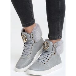 Sneakersy damskie: Szare Sneakersy Sage