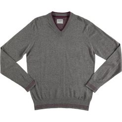 Swetry męskie: Sweter w kolorze szarym