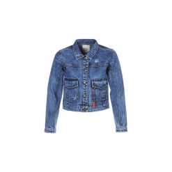 Kurtki jeansowe Kaporal BUCHE. Niebieskie kurtki damskie marki Kaporal, s, bez wzorów, z jeansu, bez kaptura. Za 311,20 zł.