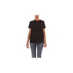 T-shirty z krótkim rękawem Twin Set YA72KH. Czarne t-shirty damskie marki Twin Set, xs, bez wzorów, bez kołnierzyka. Za 196,57 zł.