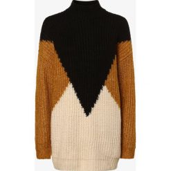 Y.A.S - Sweter damski – Yasovalli, brązowy. Pomarańczowe swetry damskie Y.A.S, s, bez wzorów, z dzianiny, bez rękawów, bez kaptura. Za 229,95 zł.
