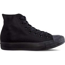Czarne Stylowe Wysokie Trampki Converse All Star M3310. Czarne trampki i tenisówki damskie Molly.pl, bez wzorów, z gumy, bez zapięcia. Za 299,00 zł.