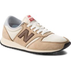 Sneakersy NEW BALANCE - U420BBG Beżowy Brązowy. Pomarańczowe półbuty damskie New Balance, ze skóry. W wyprzedaży za 239,00 zł.