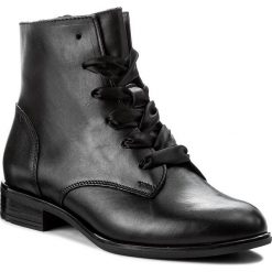 Botki BADURA - 8143-69-F Czarny. Czarne botki damskie skórzane marki Badura. W wyprzedaży za 299,00 zł.