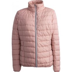 Kurtka puchowa damska KUD602 - pudrowy koral melanż - Outhorn. Pomarańczowe kurtki damskie Outhorn, bez wzorów, z syntetyku, bez kaptura. W wyprzedaży za 99,99 zł.