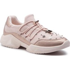 Sneakersy MENBUR - 20342 Even Rose 0038. Różowe półbuty damskie Menbur, ze skóry ekologicznej. W wyprzedaży za 159,00 zł.