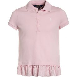 Polo Ralph Lauren EYELET Koszulka polo hint of pink. Czerwone bluzki dziewczęce bawełniane marki Polo Ralph Lauren, polo. Za 249,00 zł.