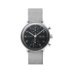 Zegarki męskie: Zegarek męski Junghans Max Bill Chronoscope 027.4500.44