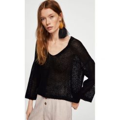 Mango - Sweter Mimico. Szare bez kategorii Mango, s, z bawełny. W wyprzedaży za 99,90 zł.