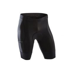 Spodenki na rower szosowy RC500 męskie. Niebieskie spodenki i szorty męskie TRIBAN, xl, bez wzorów, z elastanu, rowerowe. Za 149,99 zł.