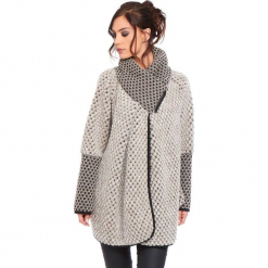 Kardigan w kolorze szarobrązowym. Brązowe kardigany damskie marki Cosy Winter, s, ze splotem. W wyprzedaży za 227,95 zł.