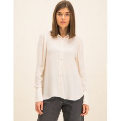Koszula Pepe Jeans Iza PL303583. Brązowe bluzki damskie Pepe Jeans, l, bez wzorów, z wiskozy, bez kołnierzyka, bez rękawów. W wyprzedaży za 249,00 zł.