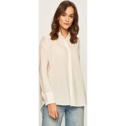 Vero Moda - Koszula. Białe bluzki damskie Vero Moda, s, bez wzorów, z bawełny, klasyczne, z klasycznym kołnierzykiem, z długim rękawem. W wyprzedaży za 99,90 zł.